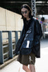 【Licht Bestreben】"M-65 フェイクフェイクレザージャケット"